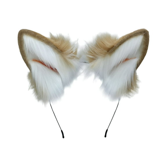VANIDO Cute Wolf Fox Ears Durable HairHoopbandWomen Headband Makeup Hair Accessories
