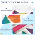 thumbnail image 2 of FORMRS Boys Rash Guard Short Sleeves Swim Shirt Quick Dry UPF 50+ Sun Protection, Sizes 3-12T, Purple Triangles, 2 of 6