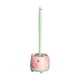 thumbnail image 4 of Juego de cepillos para inodoro con ventilación y ahorro de espacio para el baño. Rosa con Verde, 4 of 7