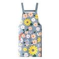 thumbnail image 1 of Delantal impermeable con estampado floral para mujer, poliéster, 75 x 65 cm, 1 of 1