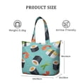 thumbnail image 4 of Weekender Bag Sports Gym Tote Bag for Travelers on Short Trips Sushi, 4 of 5