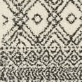 thumbnail image 7 of Surya Beni shag BSH-2310 94 x 120" Rectangle Fabric Rug in Black and Cream, 7 of 7
