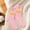 Pink, variant on Funny Crew Socks For Women 3D Decoration Novelty Socks Cute Cartoon Comfortable Socks