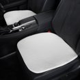 thumbnail image 6 of Sheepskin Car Seat Cushion, Soft Comfort Fur Wool Car Seat Covers, Winter Warm Auto Front Seat Cushion Pad, Fuzzy Seat Bottom Protector Universal for Vehicle Office Chair (B), 6 of 6