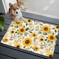 thumbnail image 4 of Sunflower Large Area Rugs for Bedroom Living Room, Soft Non Slip Carpet Bedside Rug, Farmhouse Spring Summer Botanical Rectangular Floor Cover Kitchen Accent Rug 2'x3' for Dining Room/Office, 4 of 9
