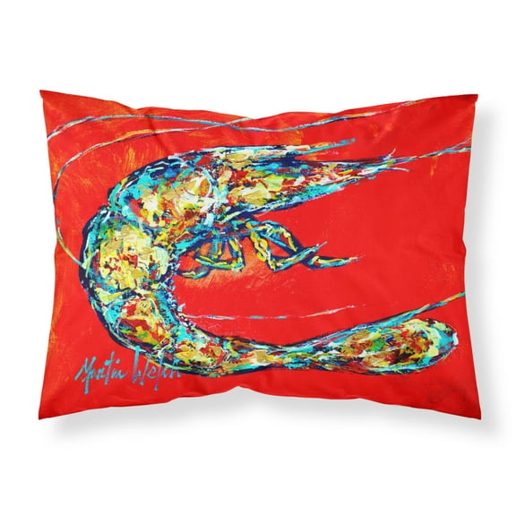 Carolines Treasures MW1207PILLOWCASE Shrimp Boil Fabric Standard Pillowcase Standard multicolor