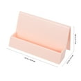 thumbnail image 2 of SEWCHICS Stylish Assorted Color Business Card Holder Stand for Office Desk and Reception Area, Material, Compact Design, 2 of 8