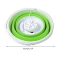 thumbnail image 3 of JZROCKER Portable Washing Machine Foldable Bucket Washer 4 Gear for Underwear Bras, 3 of 12