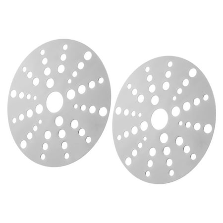 

WHAMVOX Induction Diffuser Plate for Kitchen Cookware Stainless Steel Heat Conduction Sheet Uniform Heating 2Pcs