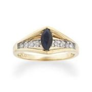 Sapphire & Diamond Ring6.5