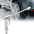 thumbnail image 4 of Pistola de Lavadora de Alta Presión, Ajuste Giratorio de 360 Fácil Operación de Manejo Óxico de Agua A Prueba de Oxidación Para Riego, 4 of 7
