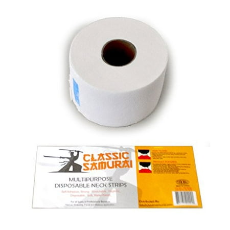 ... Samurai 1 Packs of 100 Neck Strips, Barber Salon Hair Stylist Haircuts