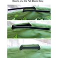 thumbnail image 4 of Waste Bag 125L Heavy Duty Garden Bag with Handles, Green Leaf Collection Bag with Military Canvas (H45.7 cm, D55.8 cm), 4 of 4