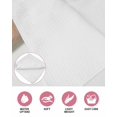 thumbnail image 6 of Grey Eucalyptus Kitchen Dish Towels for Drying Dishes Set of 3, Weeping Botanical Leaf Watercolor Waffle Weave Microfiber Hand Tea Bathroom Towels Quick Dry & Absorbent Towel 15.7x23.6, 6 of 7
