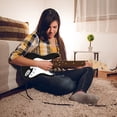 thumbnail image 3 of 16-Inch Electric Guitar Toy for Kids, 4-String Multifunctional Musical Instrument, Portable Electronic Guitar for Children, Fun and Educational Music Toy, Birthday Christmas Gift for Kids, 3 of 6