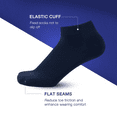 thumbnail image 6 of GENTLEAGU Men's Bamboo No-Show Socks – Soft, Breathable, Anti-Odor – 48 Pairs, Size 6-12, 6 of 6
