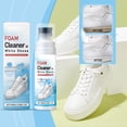thumbnail image 4 of Qnjujn Small White Shoes Detergent Foam for Sneakers and Sports Shoes, Water-Free Dry Cleaner, Stain and Yellowing Remover, Gentle Shoe Care, Fast and Effective Cleaning Solution, 100ml, 4 of 8