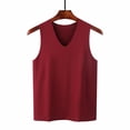 thumbnail image 2 of MSJUHEG Summer Tops Summer Cami Casual Babydoll Beach Vacation Casual Sleeveless Shir Basic Tanks Womens Sleeveless Tank Tops Summer Pleated Square Neck Tunics Halter Top Wine XL, 2 of 9