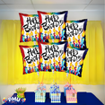thumbnail image 4 of PMU Happy Birthday Polka Dot Candles 18 Inch Mylar-Foil Balloon Pkg/5, 4 of 7