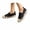 Black, variant on Womens Espadrilles on Shoes Stylish Lace Casual Loafers Lightweight Sneakers Comfortable Summer Flat Shoes for Office, Work, Walking(Black,7.5)