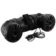 Boss Dual 6.5" 450W All-Terrain ATV/Marine Amplified Tube Speaker System | ATV15