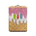 thumbnail image 7 of ZUXONGSY Waffle Cream Air Fryer Cover Dust Cover Universal Coffee Maker Hood with Front Pocket Large Kirchen Applicance Protective Dust Cover Easy to Clean for Home Decoration, 7 of 7