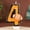 Number 4, variant on 1 PC Orange Birthday Number Candle Football Candle with Sequins, Cake Candle Cupcake Decoration Party Decor for Anniversary Celebrations Supplies, Number 4