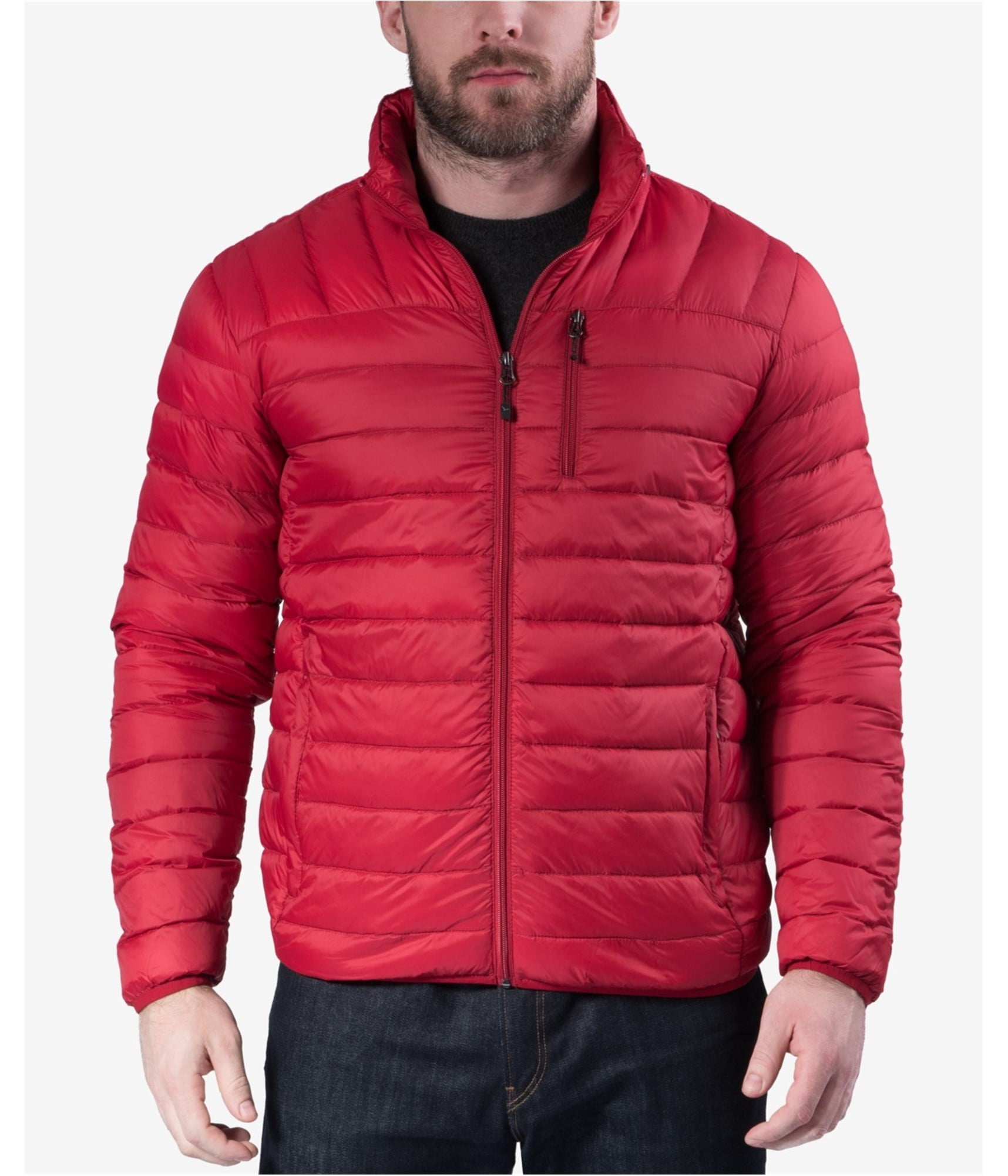 Hawke & Co. - Hawke & Co. Mens Packable Down Quilted Jacket red M ...