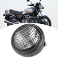thumbnail image 4 of 55w Headlight 7in 55W Motorcycle Grill Headlight Retro Style Halogen Head Lamp High BrightnessTransparent Lens, 4 of 8