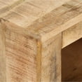 thumbnail image 5 of vidaXL Bedside Cabinet 15.7"x11.8"x19.7" Rough Mango Wood, 5 of 11