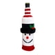 thumbnail image 2 of Fiudx Ofertas relámpago del día Bonita funda para botella de vino con diseño de suéter navideño, suéter con botella de vino para Chris, 2 of 7