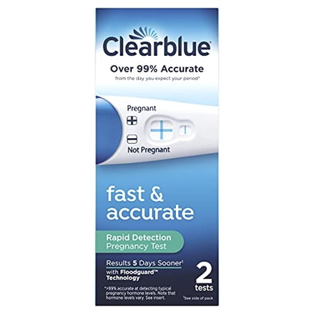 Clearblue Rapid Detection Pregnancy Test  2 Count