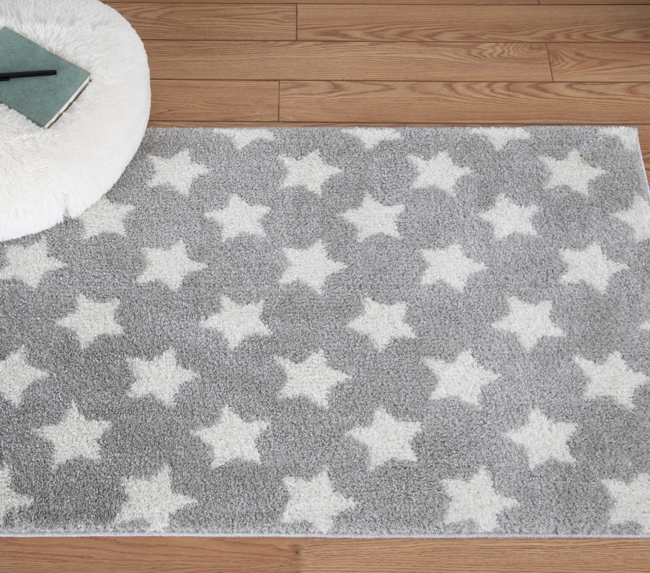 Mainstays 36"x56" Gray Rising Star Indoor Area Rug