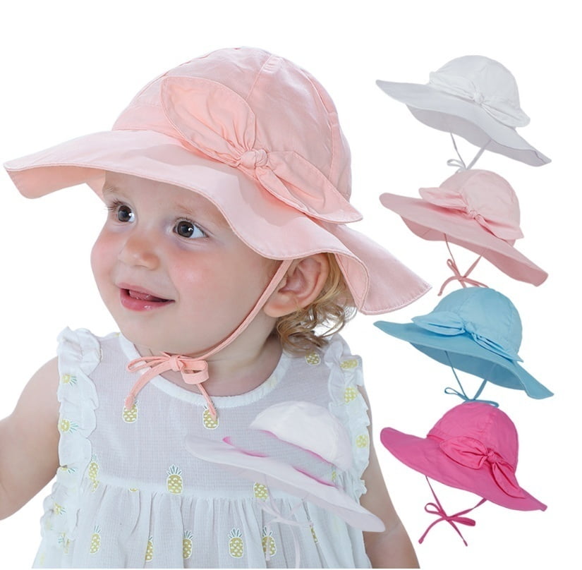 baby beach hat