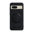 thumbnail image 2 of ELEHOLD PU Leather Case For Google Pixel 8A Slim Magnetic Shockproof Cover, [MagSafe Compatible], [Lens&Screen Protection], Drop protection Case - Black, 2 of 11