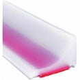 thumbnail image 1 of Umbral de ducha transparente de 2 m y sistema de retención de silicona Umbral de ducha antidesbordamiento Adhesivo de goma Presa de agua Sello de puerta impermeable para piso de baño, 1 of 5