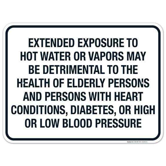 Nevada Water Temperature Sign, Complies With State Of Nevada Pool Safety Code, 18x24 Aluminum