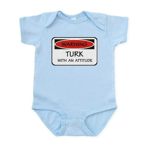 CafePress - Attitude Turk Infant Bodysuit - Baby Light Bodysuit, Size Newborn - 24 Months