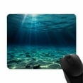 Mouse Pad, Underwater Ocean Mouse Pad, Washable Square Cloth Mousepad