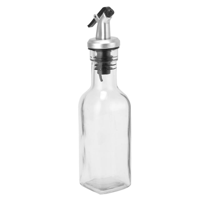 Botella dispensadora de aceite, dispensador de aceite de vidrio y botella de aceite Contenedor de aceite diseñado para la perfección