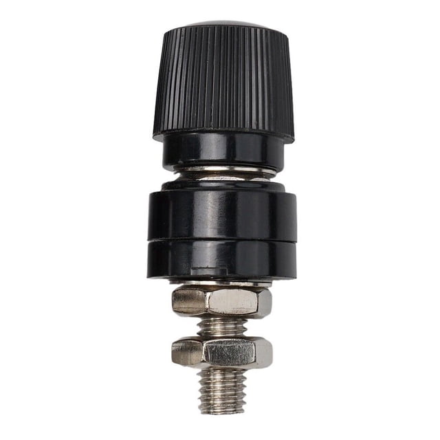 1pcs Male Screw Type Audio Binding Post Insulated Terminal Power 8MM Connector