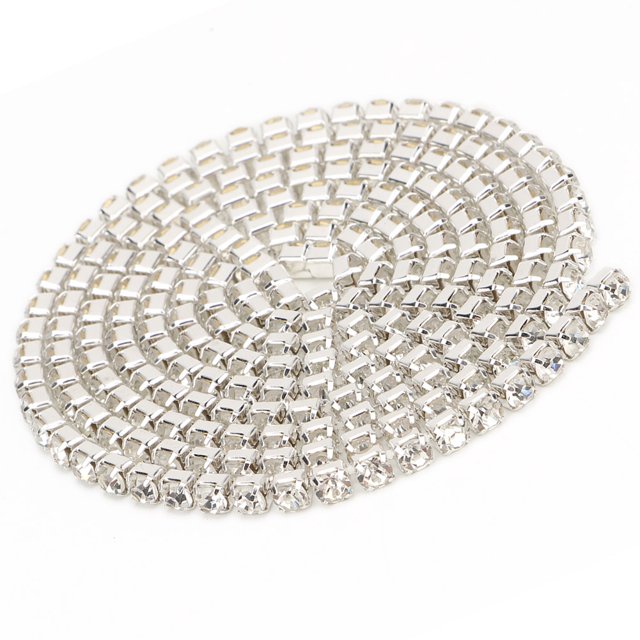 Rhinestones Chain Durable In Use. Wedding Dress ANGGREK Arte y Manualidades