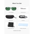 thumbnail image 6 of TINHAO Fit Over Wrap Around Sunglasses for Men Women with Hard Case, Polarized UV400 Wear Over Prescription Glasses, 6 of 6