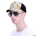 thumbnail image 4 of Lsque Cute Little Animals Printed Trucker Hat - Baseball Cap for Men Women - Breathable Mesh Side, Adjustable Fit - for Casual Wear, 4 of 7