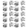 thumbnail image 1 of DEEPCRAFF 40 Pcs Connecteurs de Meubles Connecteur de Fixation en Acier Écrou Argent pour Tiroirs, 1 of 6