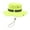 Fluorescent green, variant on Spring Floppy Hat for Outdoor Activity Wide Brims Fluorescent Hat Sunproof Caps for Men and Women with Adjustable Strap