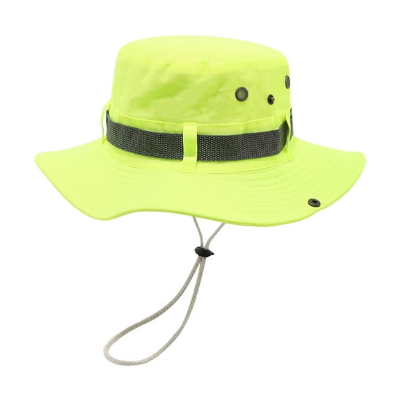 COOLHOOD Fluorescent Bucket Hat Wide Brims Sun Protective Caps for Men and Women Outdoor Activity Camping Hiking Fisherman Hat
