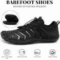 thumbnail image 5 of Barefoot Vitality Water Shoes with Non‑Slip Durable Sole, Lightweight Comfortable Footwear for Walking Hiking Beach Pool and All Outdoor Activities, Ideal for Natural Movement & All‑Day Comfort Black, 5 of 8
