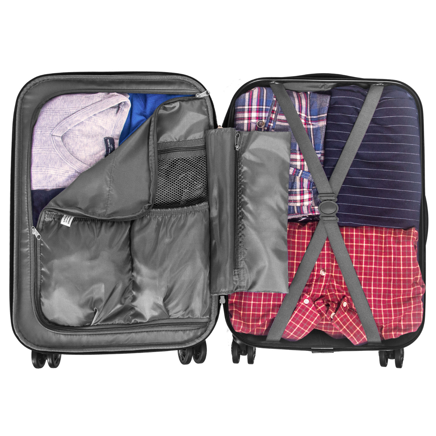 revo hard shell luggage