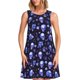 thumbnail image 1 of Fotbe Skull flower leaf purple Vestido de Verano sin Mangas para Mujer – Vestido Midi Línea A, Estilo Camiseta Floral, Vestido Playero Casual y Fluido, 1 of 7